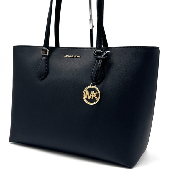 Michael Kors Sheila Large Signature Logo Tote Bag - Black